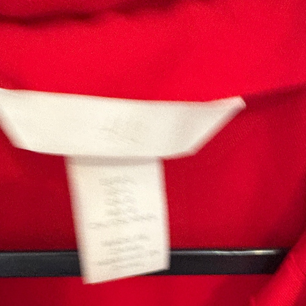 H&M Vibrant Red Ruffle Dress - Picture 3 of 4